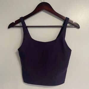 Old Navy Active Deep Purple Powersoft tank with built in Bra **FREE SHIPPING**